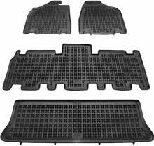Kummimatid Rezaw-Plast Kia Carnival II 2005-2014, 7 kohta, 4 tk