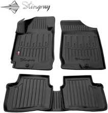Kummist 3D jalamatid Stingray KIA Ceed ED 2006-2012, 5010015, 5 tk, must