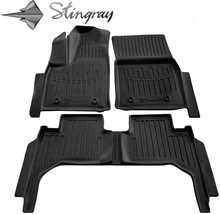 Kummimatid 3D Stingray Lexus LX J300/310 2022-2023, 5022085, 5 tk, must