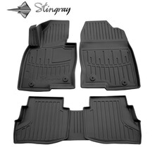 Kummimatid 3D Stingray Mazda CX-9 TC 2016+, 5011155, 5 tk, must