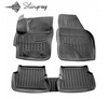 Kummimatid 3D Stingray Mazda 3 BK 2003-2009, 5011195, 5 tk, must