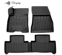 Kummimatid 3D Stingray Mercedes-Benz X243 EQB 2021+, 5012225, 5 tk, must