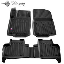 Kummist 3D jalamatid Stingray Mercedes Benz X166 GLS 2015-2019, 5012015, 5 tk, must
