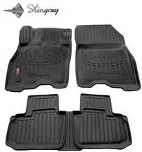 Kummimatid 3D Stingray Nissan Leaf ZE1 2017+, 5014085, 5 tk, must
