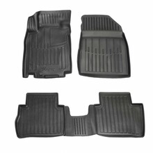 Kummimatid Stingray Nissan Tiida C11 2004-2011, 5014344, 4 tk, must