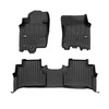 Kummimatid Frogum ProLine Nissan Navara III 2014-2023, 3 tk