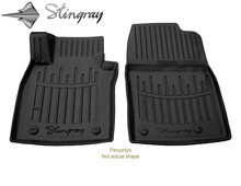 Kummimatid 3D Stingray Opel Combo E 2018+, 5016072, 2 tk, must
