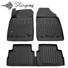 Kummimatid Stingray Opel Vectra C sedan 2002-2008, 5015075, 5 tk, must