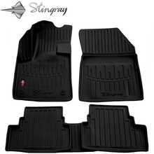 Kummimatid 3D Stingray Opel Grandland X 2017+, 5016035, 5 tk, must