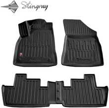 Kummist 3D jalamatid Stingray Peugeot 3008 2009-2016, 5016084, 4 tk, must