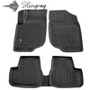 Kummimatid 3D Stingray Peugeot 207 2006-2012, 5016095, must, 5 tk