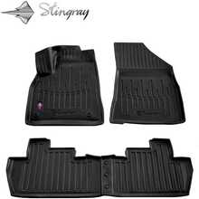 Kummist 3D jalamatid Stingray Peugeot 5008 2008-2017, 5016064, 4 tk, must