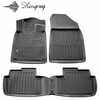 Kummimatid 3D Stingray Peugeot 407 2004-2011, 5016134, 4 tk, must