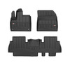 Kummimatid Frogum ProLine 3D Opel Combo E 2018-2023, Peugeot Rifter 2018-2023, Citroen Berlingo 2018-2023, 3 tk