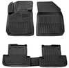 Kummimatid 3D Stingray Peugeot 308 II (T9) 2013-2021, 5 tk, must, 5016255