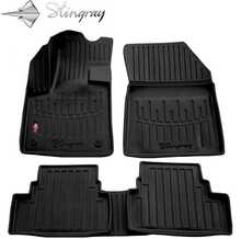 Kummist 3D jalamatid Stingray Peugeot 3008 2016+, 5016035, 5 tk, must