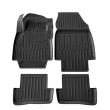 Kummimatid 3D Stingray Renault Captur 2013-2019, 5018384, 4 tk, must