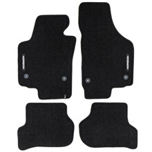 Tekstiilmatid Horizon Frogum Seat Altea 2004-2015, must
