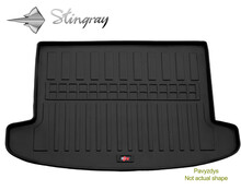 Kummist pagasiruumi matt Stingray SEAT Ateca 2016+, 6020061, must