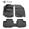 Kummimatid Stingray Suzuki SX4 I 2006-2013, 5021055, 5 tk, must