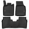 Kummimatid Frogum Proline Volkswagen ID.7 alates 2023, 3 tk, must