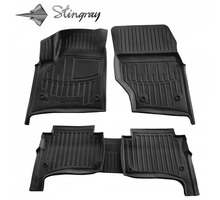Kummimatid 3D Stingray Volkswagen Touareg I 7L 2002-2010, 5024325, 5 tk, must