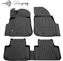 Kummimatid 3D Stingray Volkswagen Touareg III CR 2018+, 5024095, 5 tk, must