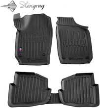 Kummist 3D jalamatid Stingray Volkswagen Polo IV 2001-2009, 5020065, 5 tk, must