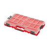 Väikeste tarvikute karp Q-BRICK ONE 2.0, punane, 53,1 x 37,9 x 7,7 cm