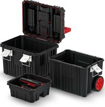 Tööriistakast Kistenberg Blow HEAVY Mobile Toolbox, must/punane