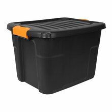 Tööriistakast Forte Tools 8, 50 cm x 33.5 cm x 39 cm, must