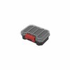 Tööriistade korraldaja Qbrick QR Compact S, 110 x 145 x 47 mm, läbipaistev, must