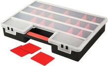 Tööriistakast Patrol Organizer XL, must, 46 x 33 x 8 cm