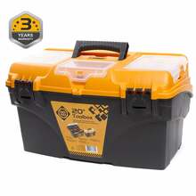 Tööriistakast Forte Tools BL.O-20, must, kollane