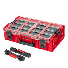 Väikeste tarvikute karp Qbrick One 2XL 2.0, punane, 58,2 x 38,7 x 17,2 cm