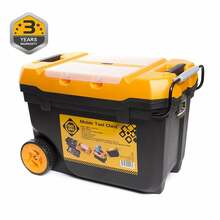Tööriistakast Forte Tools TK-28, must/kollane