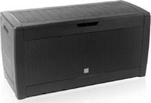 Aiatööriistade kast Prosperplast Rattan, 119 cm x 48 cm x 60 cm, hall
