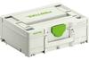 Tööriistakast Festool SYS3 M 137, roheline, valge