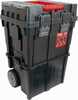 Tööriistakast ratastel Patrol UN Wheelbox HD Compact, 45 x 35 x 39 cm, must