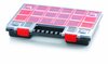 Tööriistakast Prosperplast Nors Duo, 34.4 cm x 24.9 cm x 5 cm, must/punane