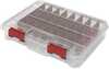 Tööriistakast Qbrick Regular Organizer Compact L, must, läbipaistev