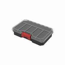 Tööriistade korraldaja Qbrick QR Compact M, 220 x 145 x 47 mm, must, läbipaistev