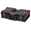Tööriistakast Qbrick VARIO 200, 58.5 cm x 38.5 cm x 17.1 cm, must/punane
