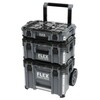 Tööriistakast Flex Accessories Stack Pack, 56 cm x 39.7 cm, must