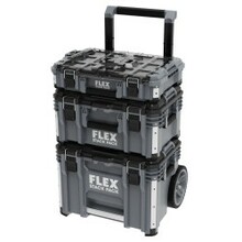Tööriistakast Flex Accessories Stack Pack, 56 cm x 39.7 cm, must
