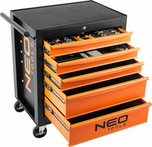 Töökapp Neo Tools 84-214-6, 5 sahtlit, 117 tööriista