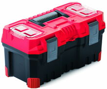 Tööriistakast Prosperplast Kistenberg Titan Plus, 49,6 x 25,8 x 24 cm, hall/must