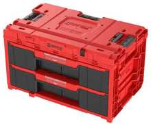 Tööriistakast Q-Brick QBRICK ONE 2.0, punane, 59 cm x 34 cm x 38.5 cm
