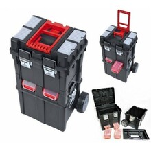 Tööriistakast ratastega Patrol Wheelbox HD Compact, 49,5 x 36 x 71 cm