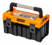 Tööriistakast Forte Tools SKRQPRO500POMLT002, 45 cm x 26 cm x 24 cm, must/kollane